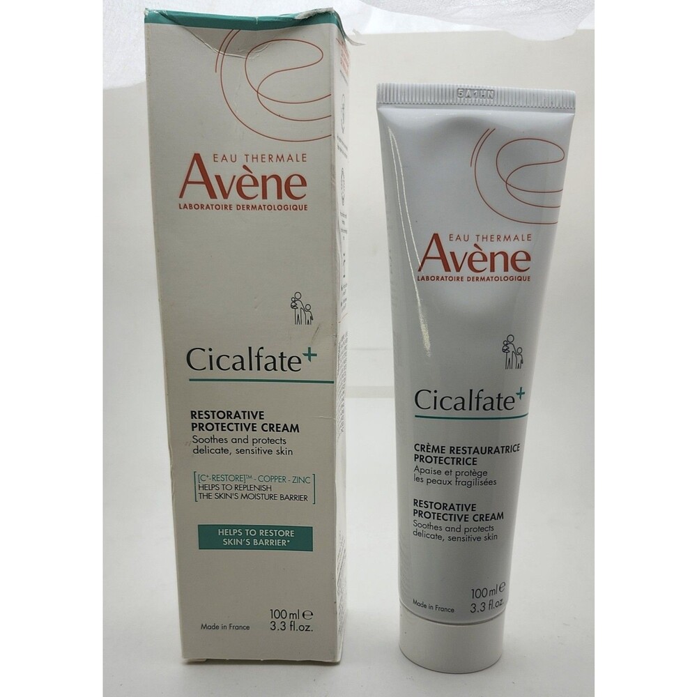 Avène Cicafalcate+ Restorative Protective Cream  ~ 100 ml/3.3 fl oz ~Box Damage